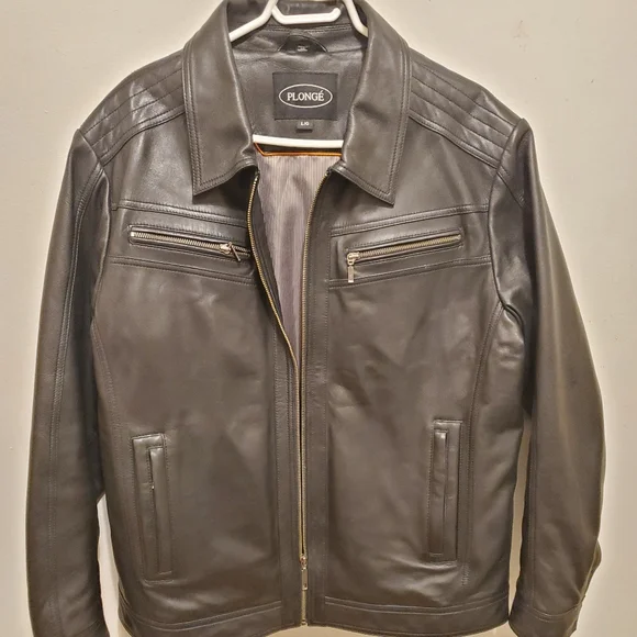 Real Leather Jacket - Picture 1 of 2